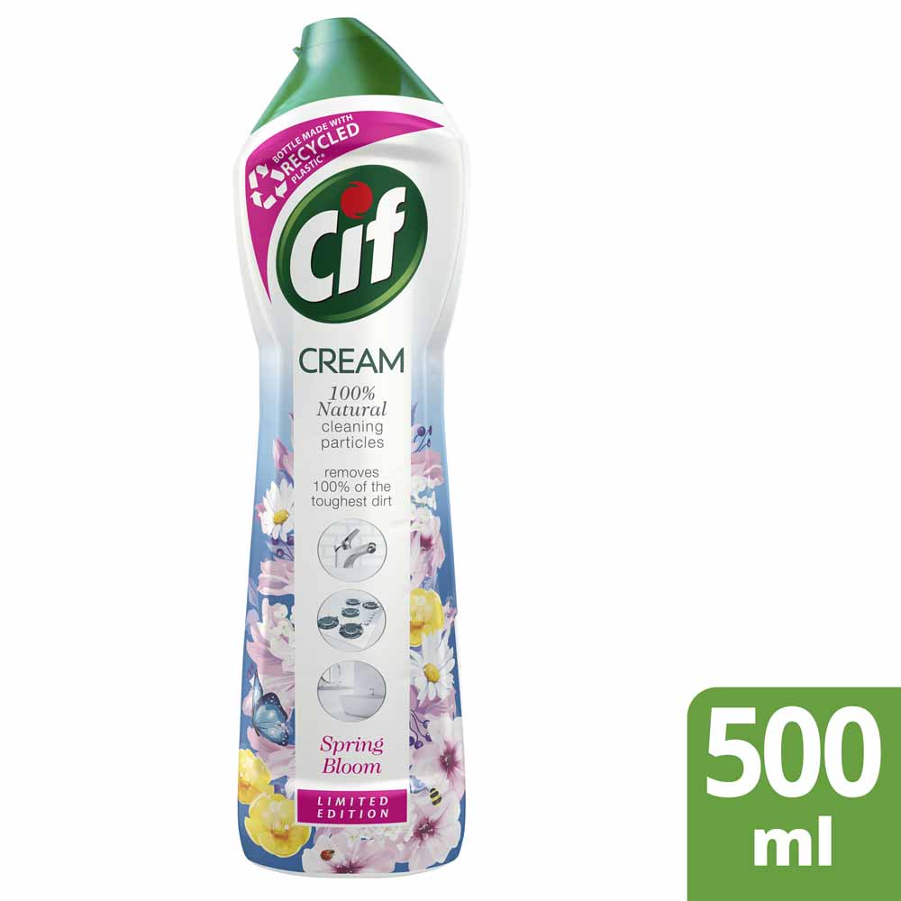 Cif Cream Spring Bloom 500ml Ltd Edition Image 1