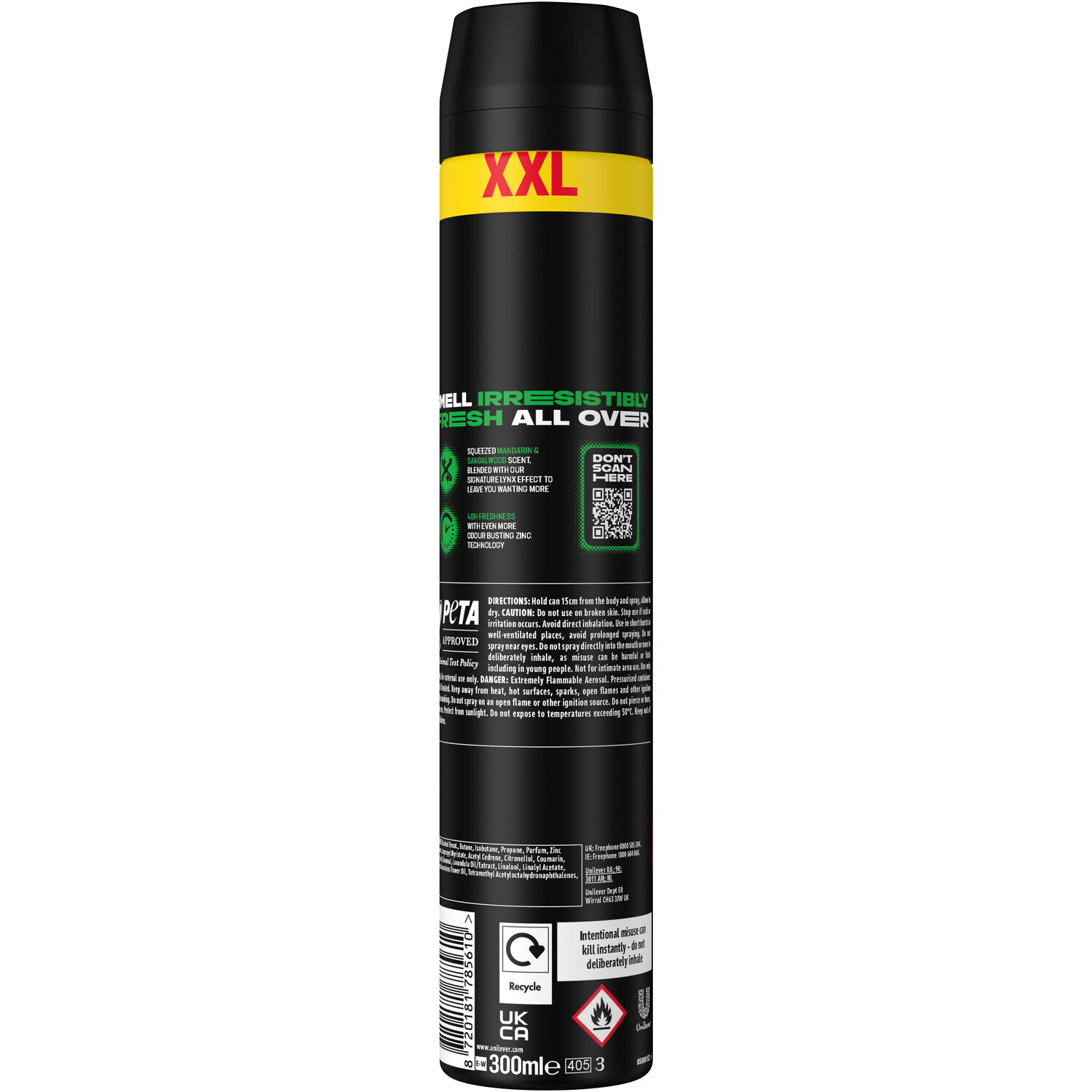 Lynx Body Spray Africa Image 2