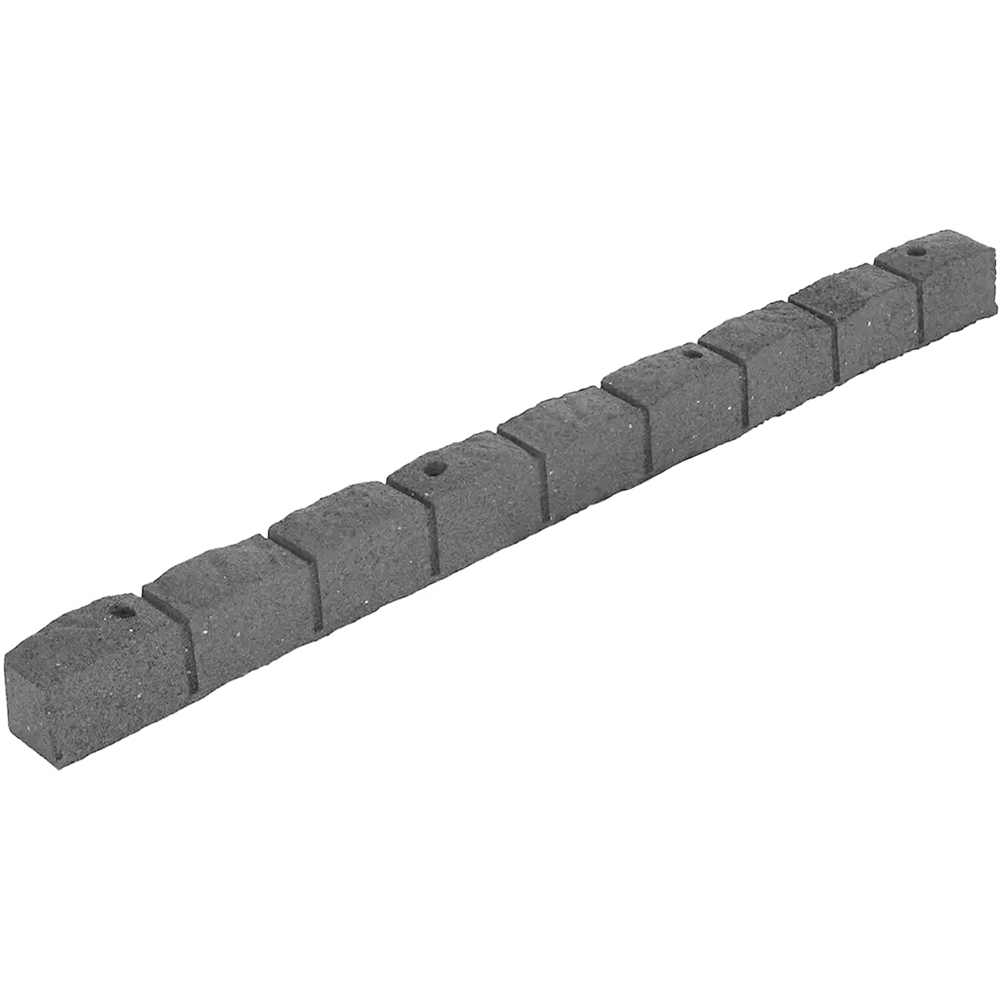 Oseasons Roman Stone Grey Eco Garden Border 4 Pack Image 1
