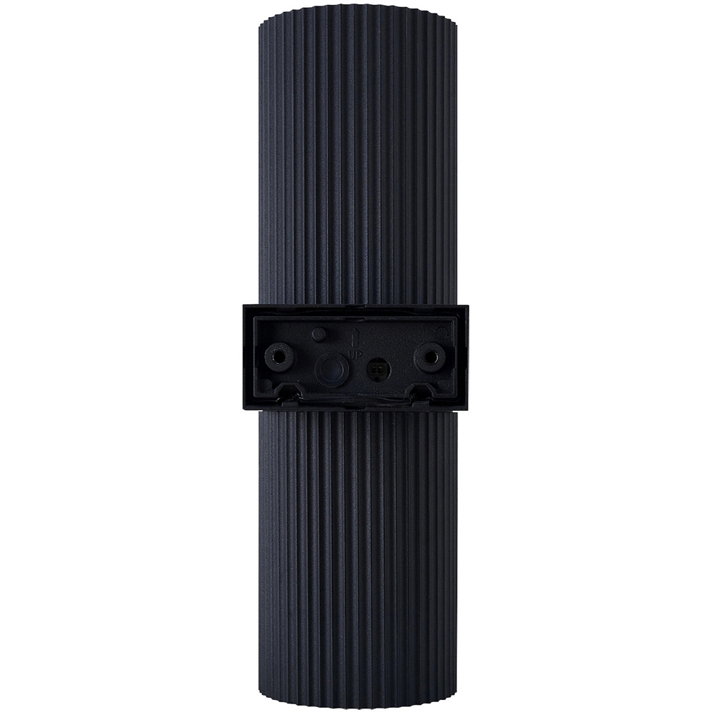 Nordlux Kyklop Ripple Black Maxi Wall Light Image 6