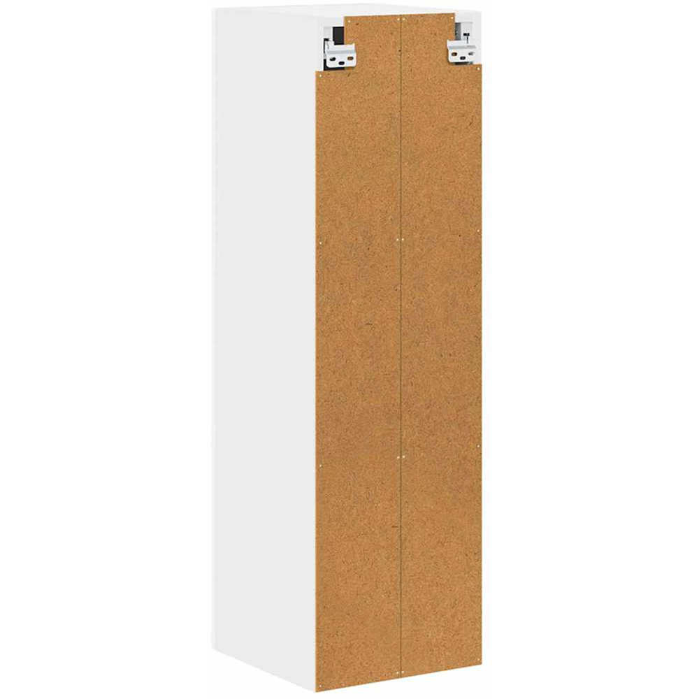 vidaXL Single Door High Gloss White Kitchen Wall Cabinet Image 7