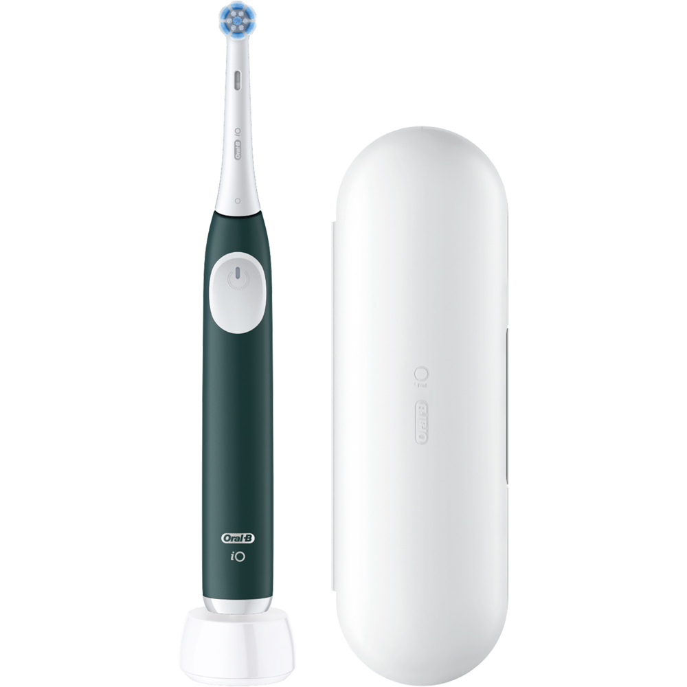 Oral-B iO2 Series Forest Green Rechargeable Electric Toothbrush with Travel Case Image 3