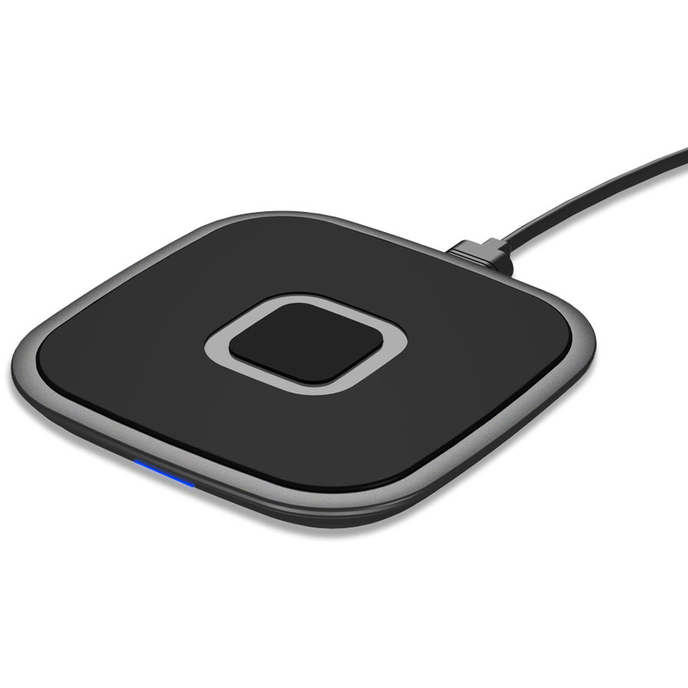 MiTEC MiPOWER Black Qi Wireless Charging Pad 10W Image 2
