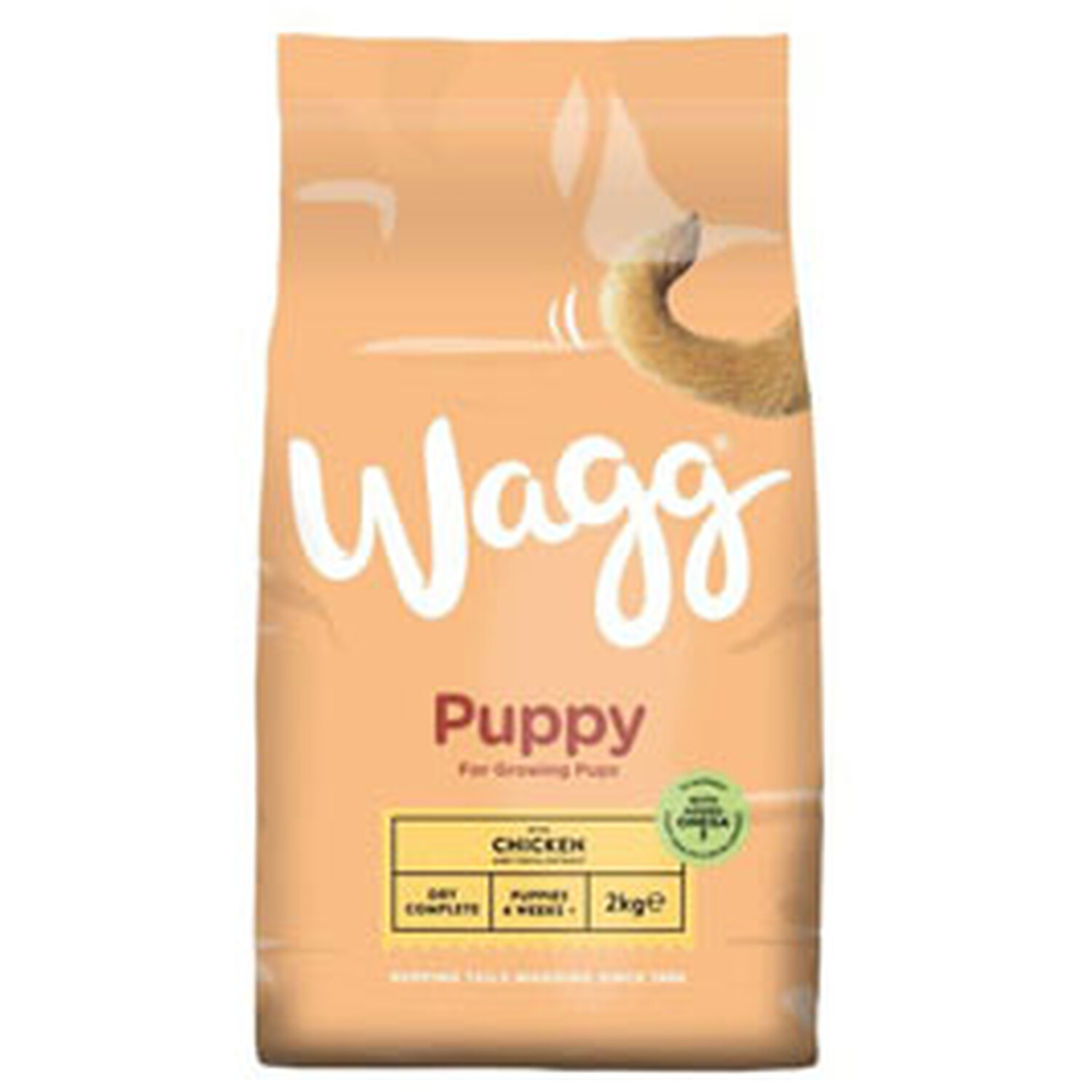 Wagg Chicken Puppy Food 2kg Image 1