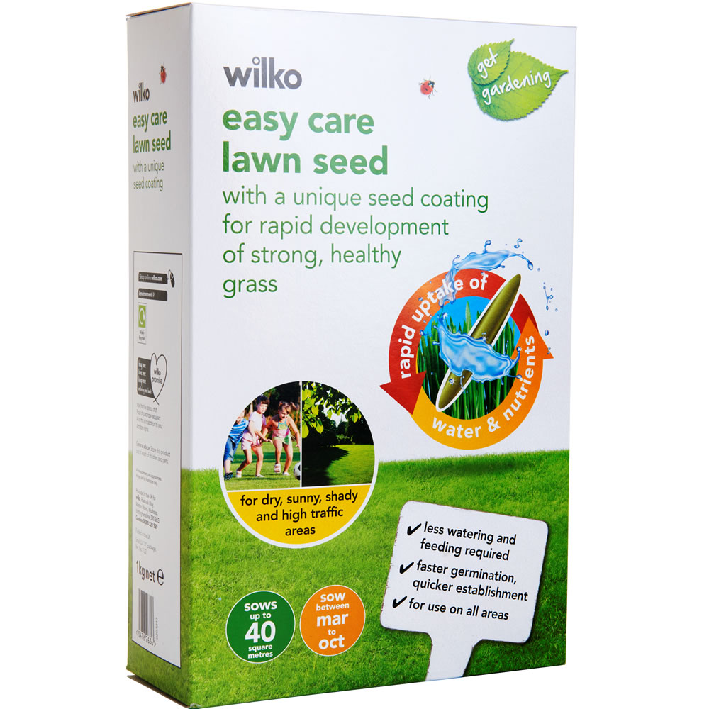 Wilko Easy Grass Seed 1kg Wilko