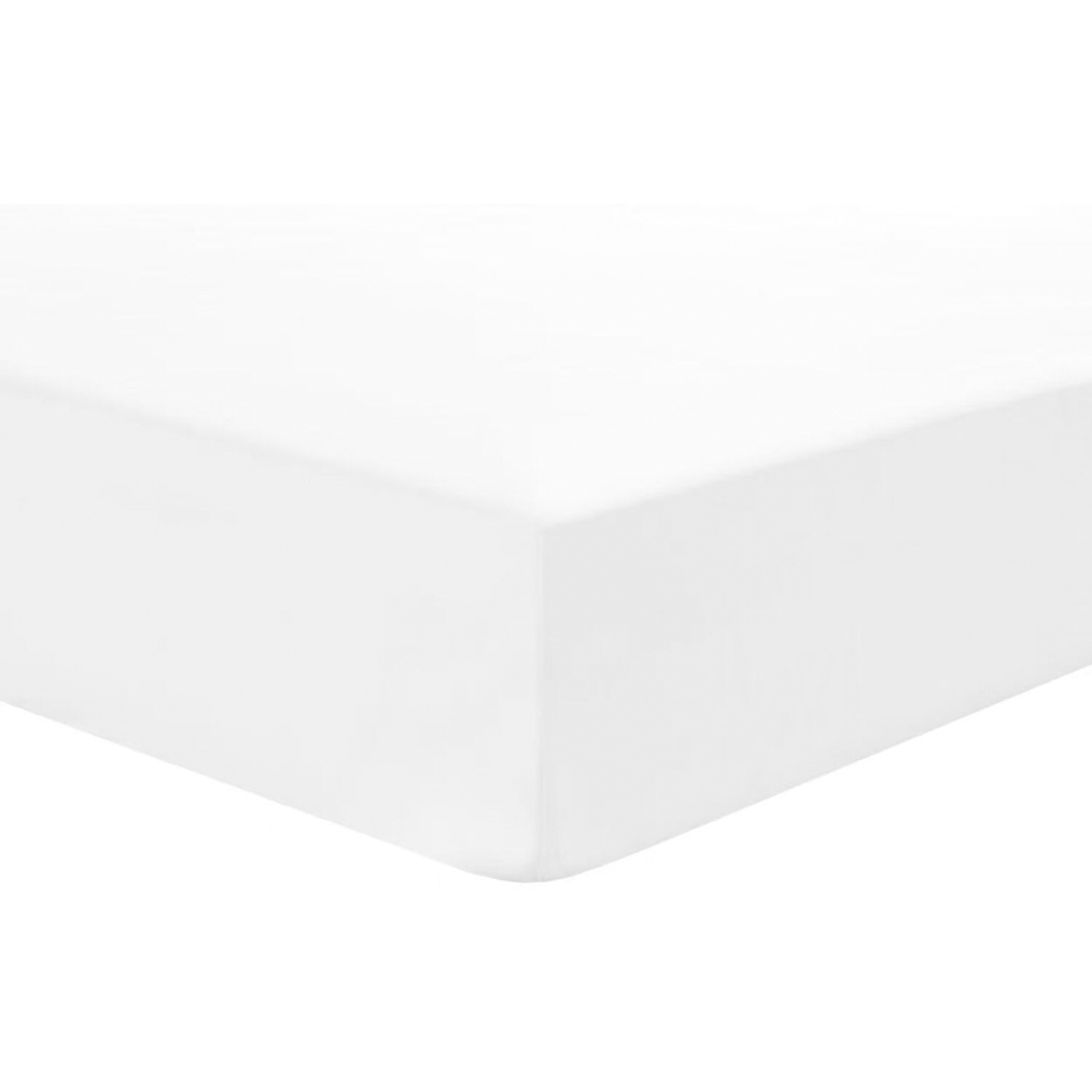 Easy Care Plain Sheeting Set White King Image 5