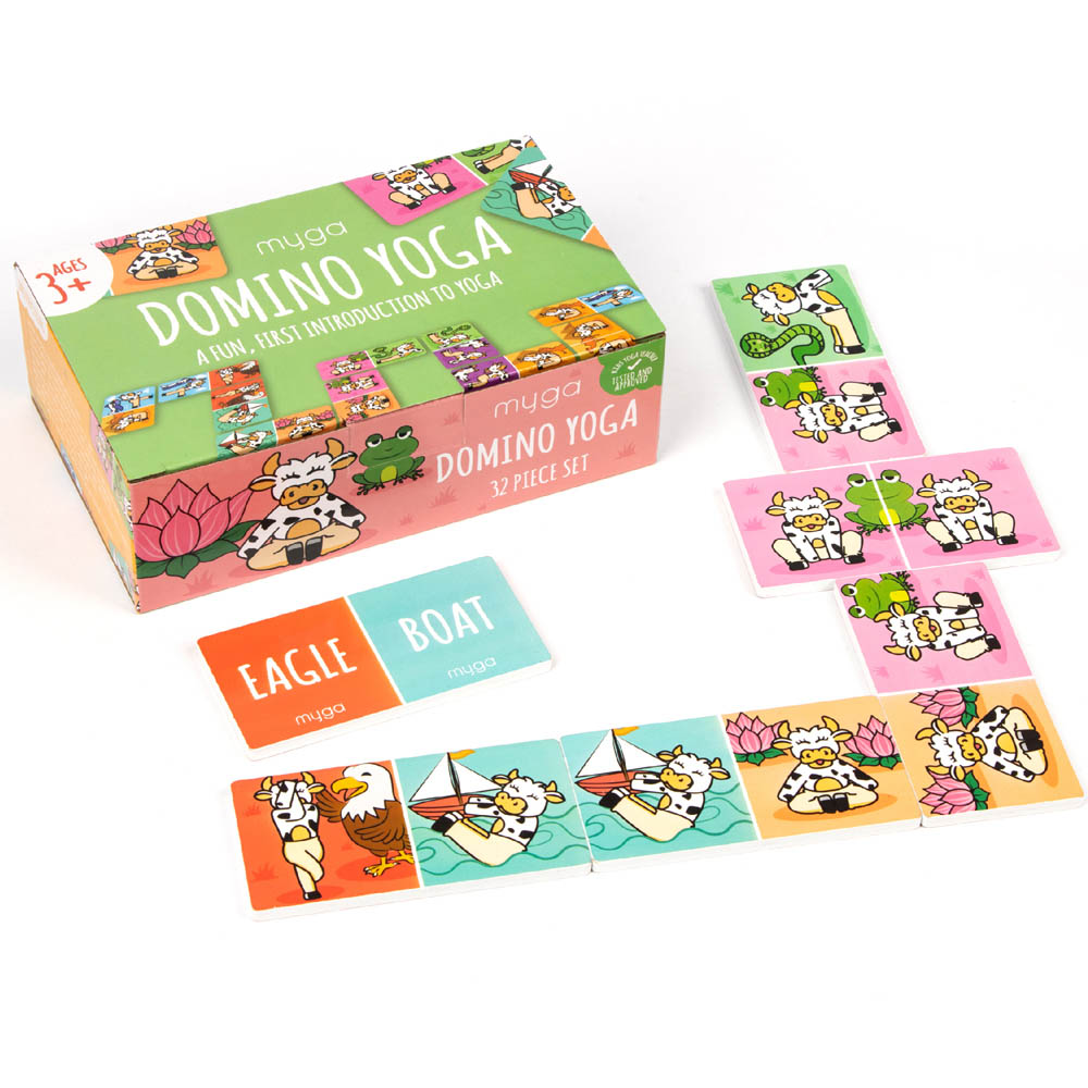 Myga Kids Yoga Dominos Image 2