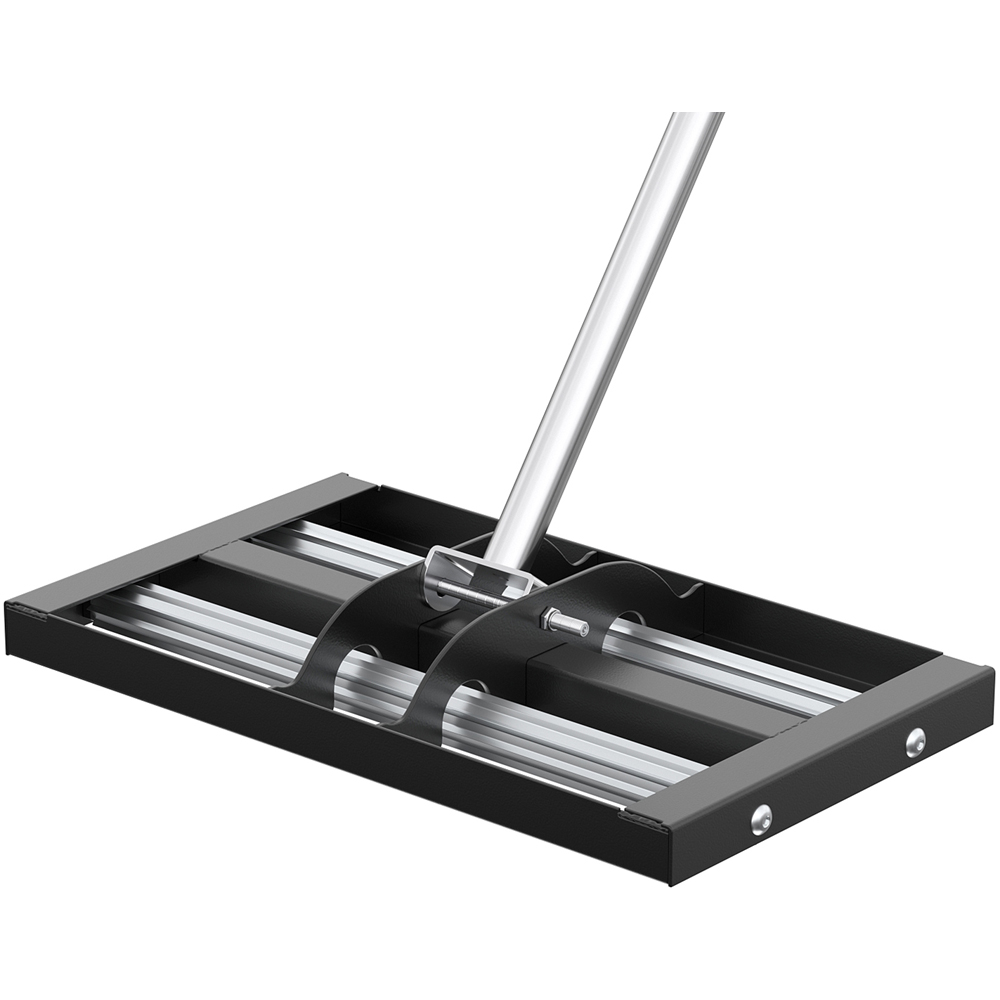 Living and Home Aluminium Alloy Roller Lawn Levelling Rake 43 x 25cm Image 3