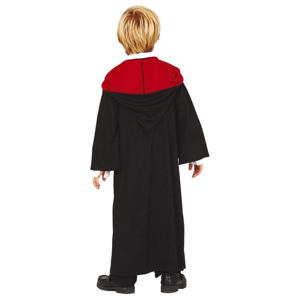 Fiestas Guirca Black and Burgundy Magic Student Halloween Costume 5 to 6 Years Image 2