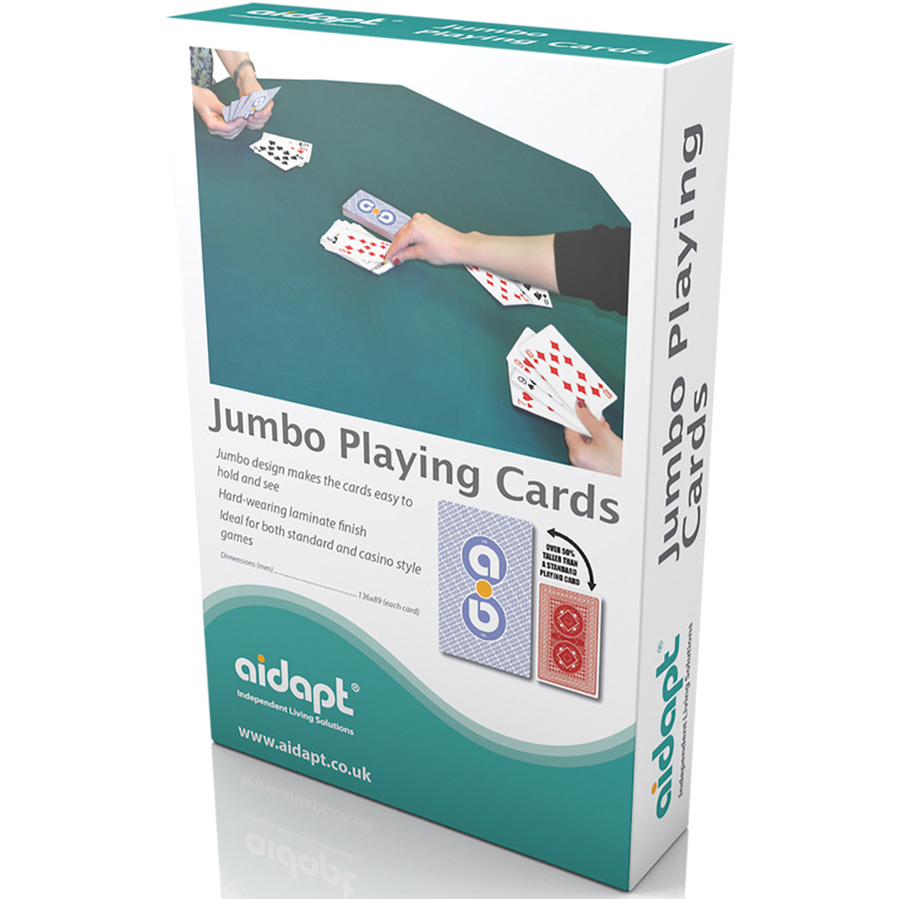 Aidapt Jumbo Playing Cards Image 3