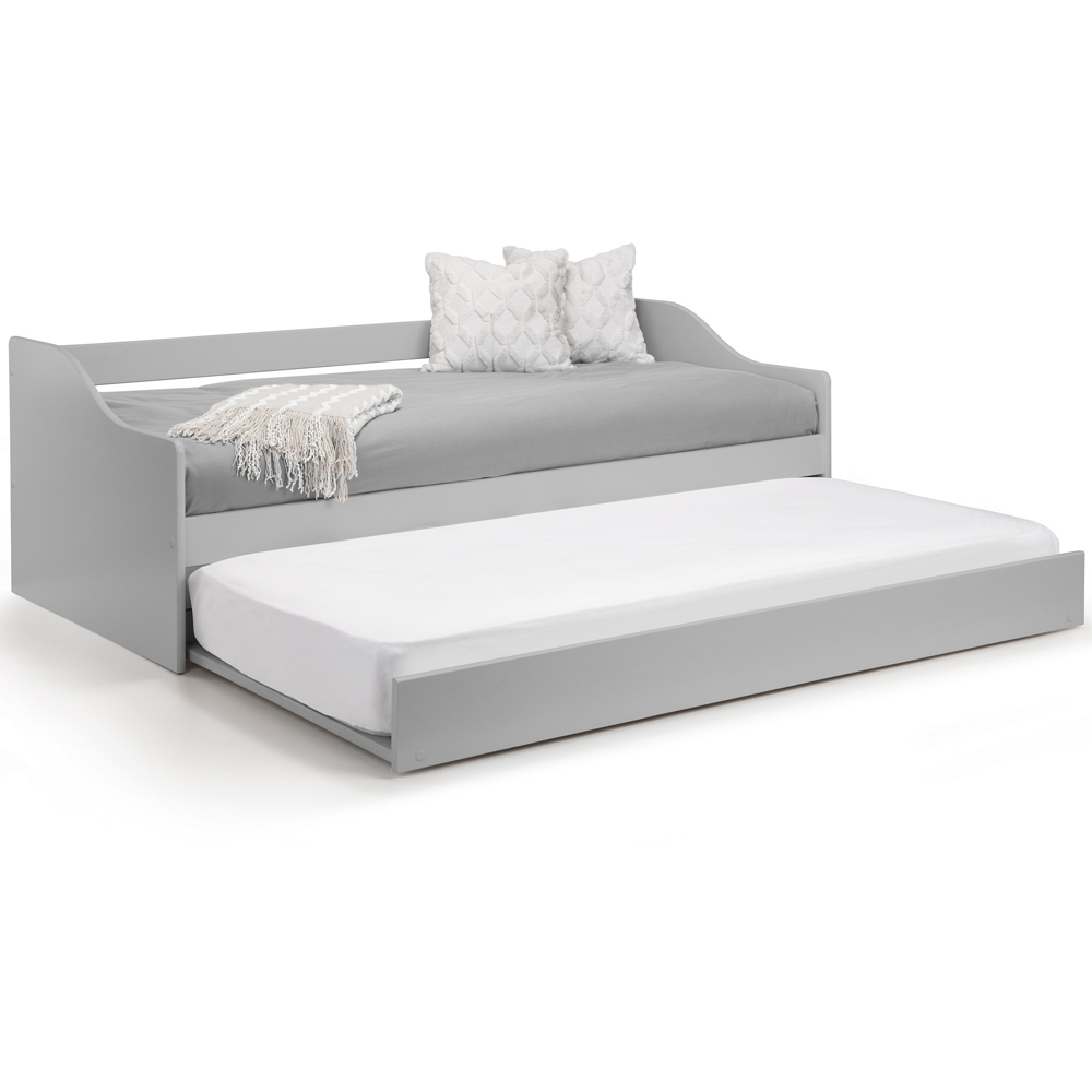 Julian Bowen Elba Dove Grey Lacquered Daybed Image 3