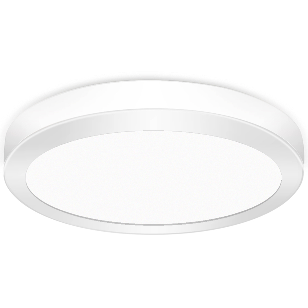 ExtraStar Neutral White Flush Mount LED Ceiling Light Image 1