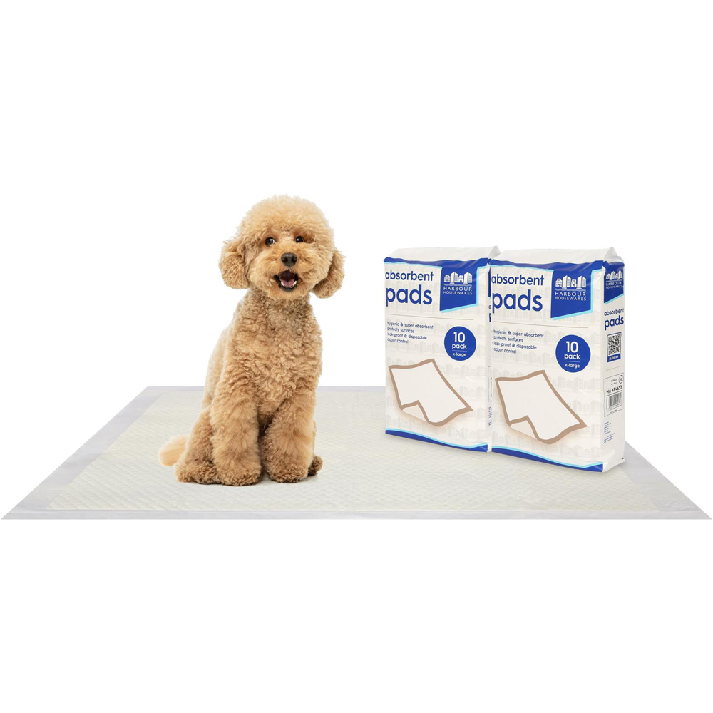 Harbour Housewares Disposable Puppy Training Pad 60 x 89cm 20 Pack Image 3