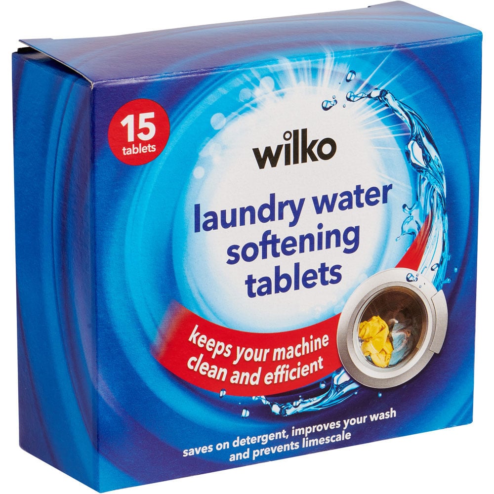 Wilko Laundry Softening Tablets 15 Pack Case of 6 Image 2