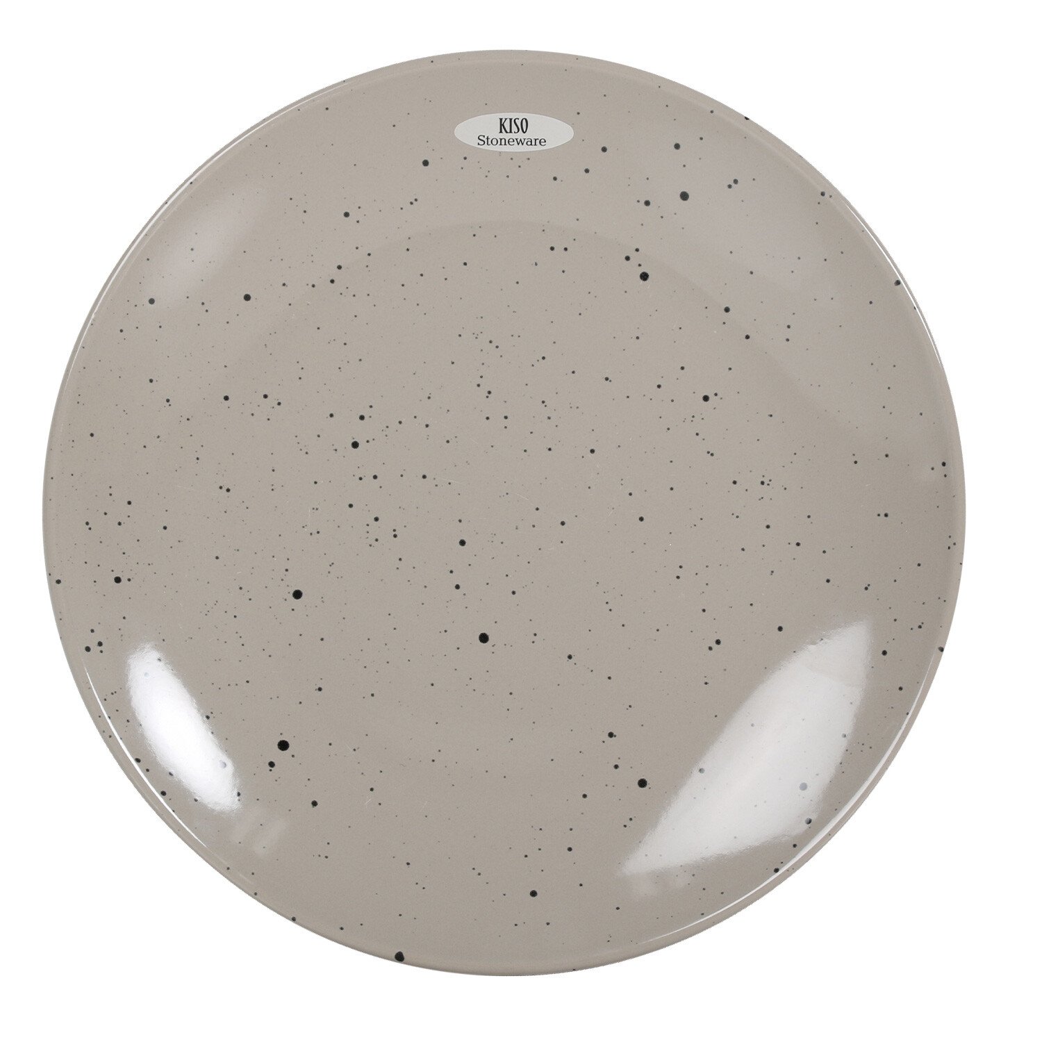 Kiso Warm Grey Speckle 12 Piece Dinner Set Image 4