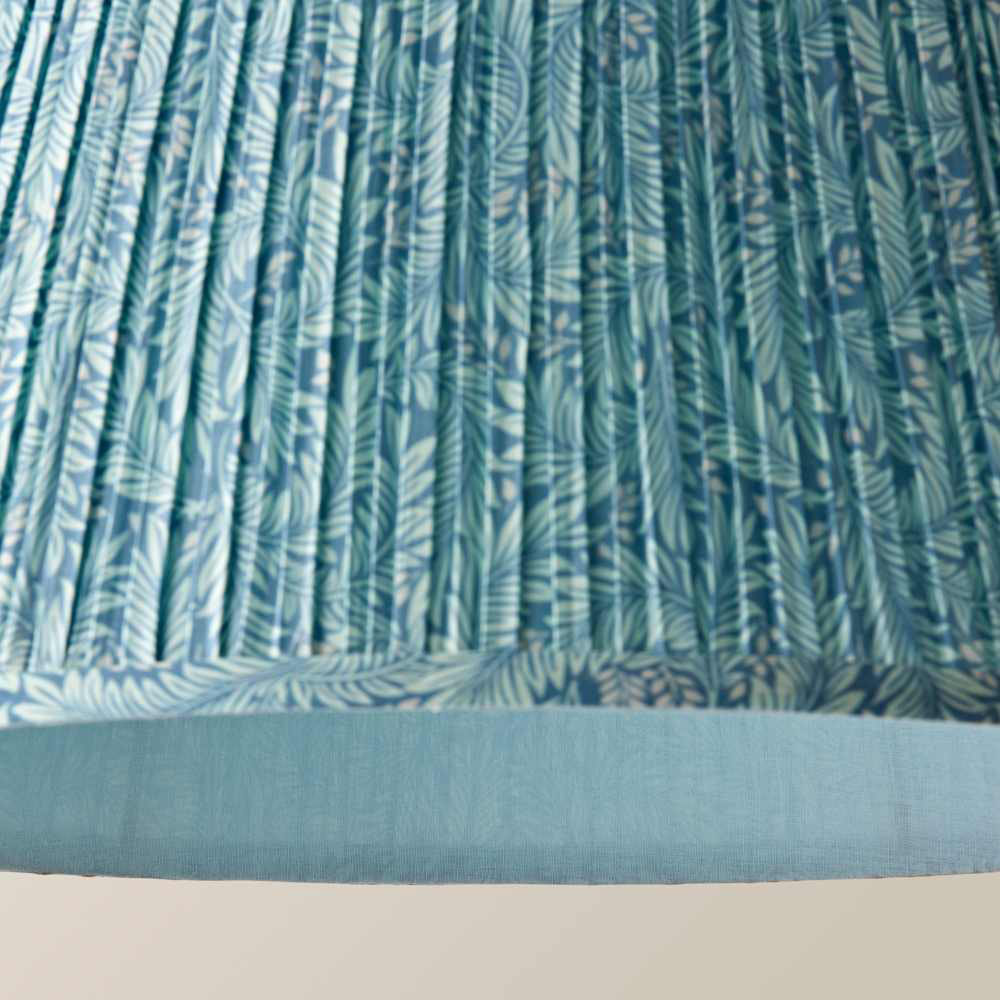 ValueLights Alba Tapered Leaf Pleated Large Ceiling Lamp Shade Image 6