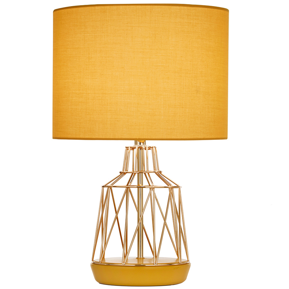 Macaron Table Lamp - Ochre Image 1