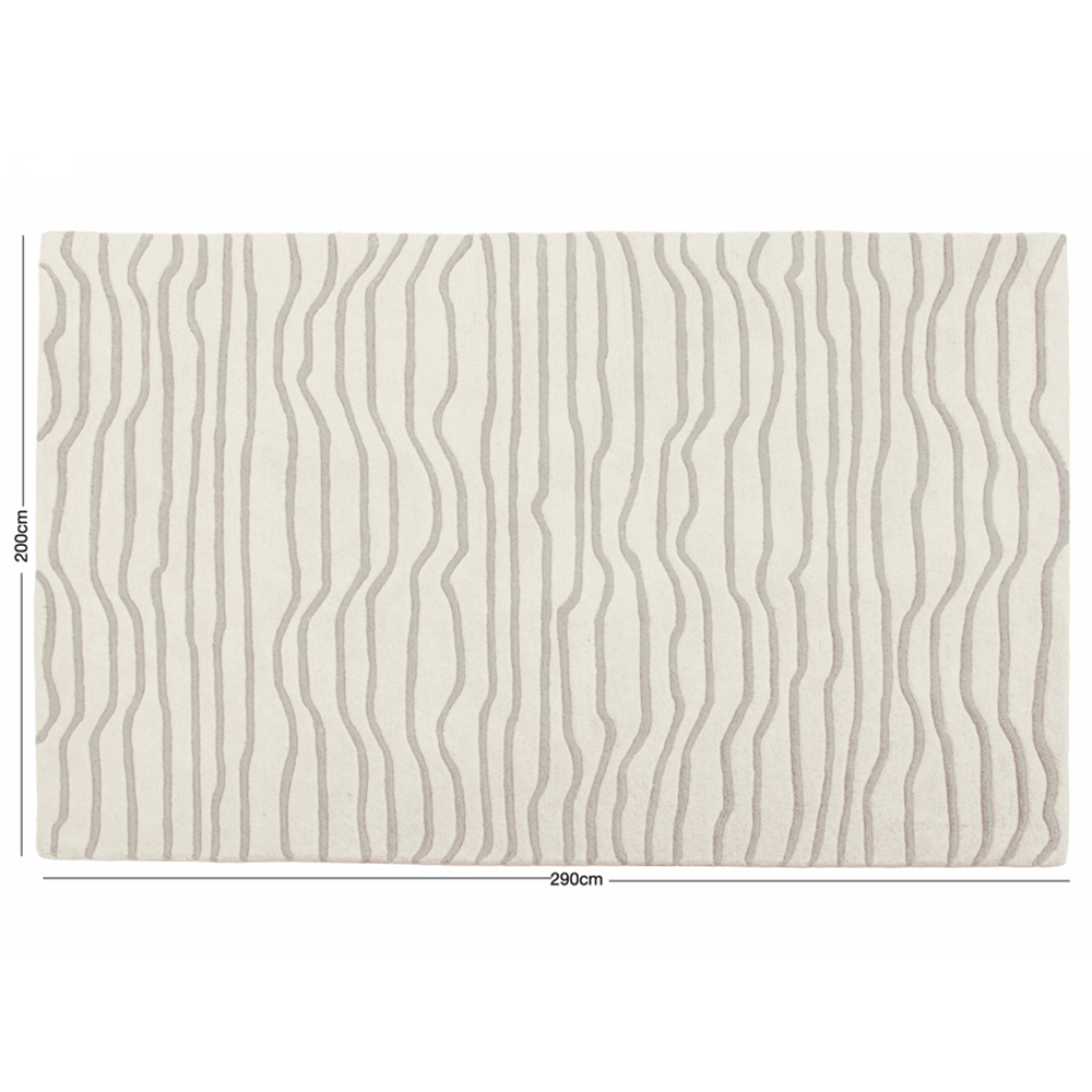 Esselle Home Aura Dune Natural and Mink Rug 200 x 290cm Image 6