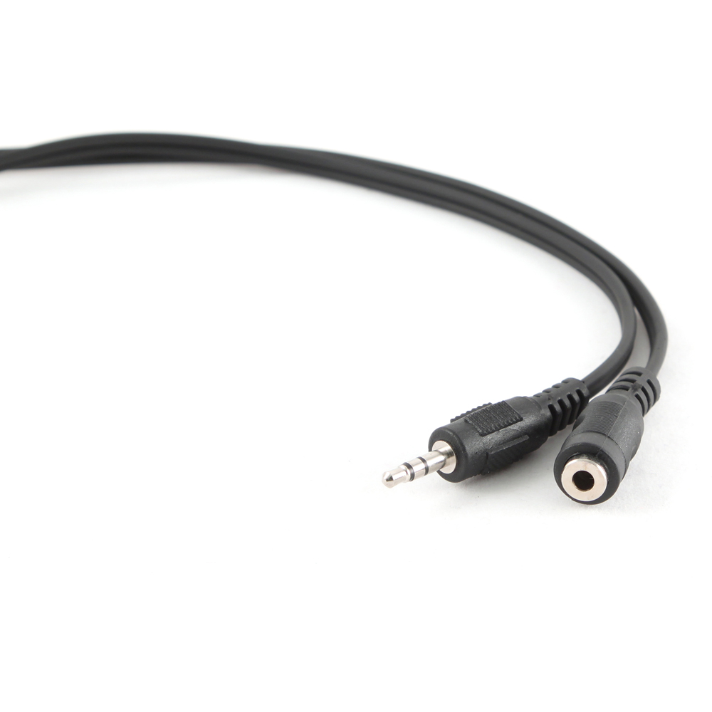 Cablexpert Black 3.5mm Male Jack to 3.5mm Female Jack Extension Cable 3m Image 2