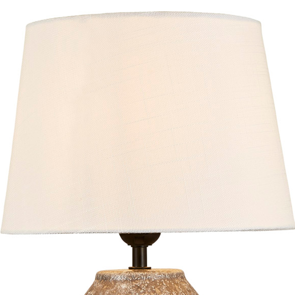 The Lighting and Interiors Elsa Crackled Base Table Lamp Image 5