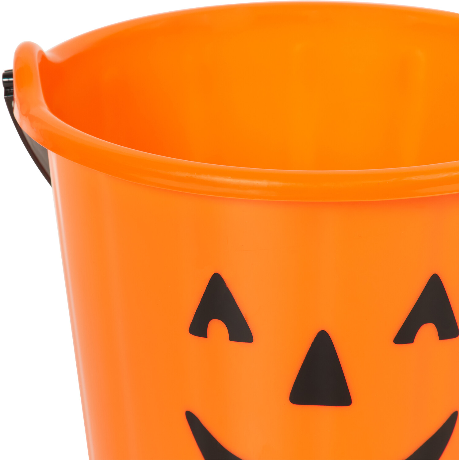 Halloween Pumpkin Basket - Orange Image 4