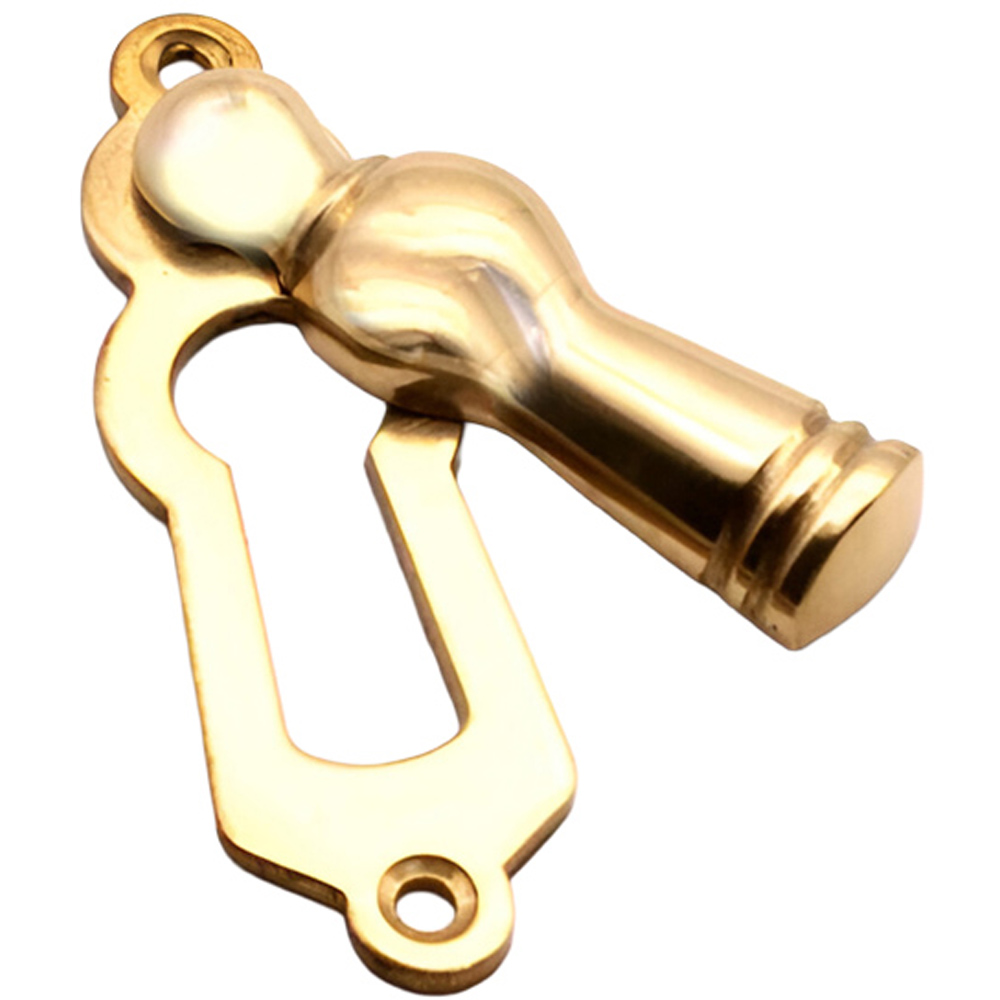 Spira Brass Lady Polished Brass Escutcheon Image 1