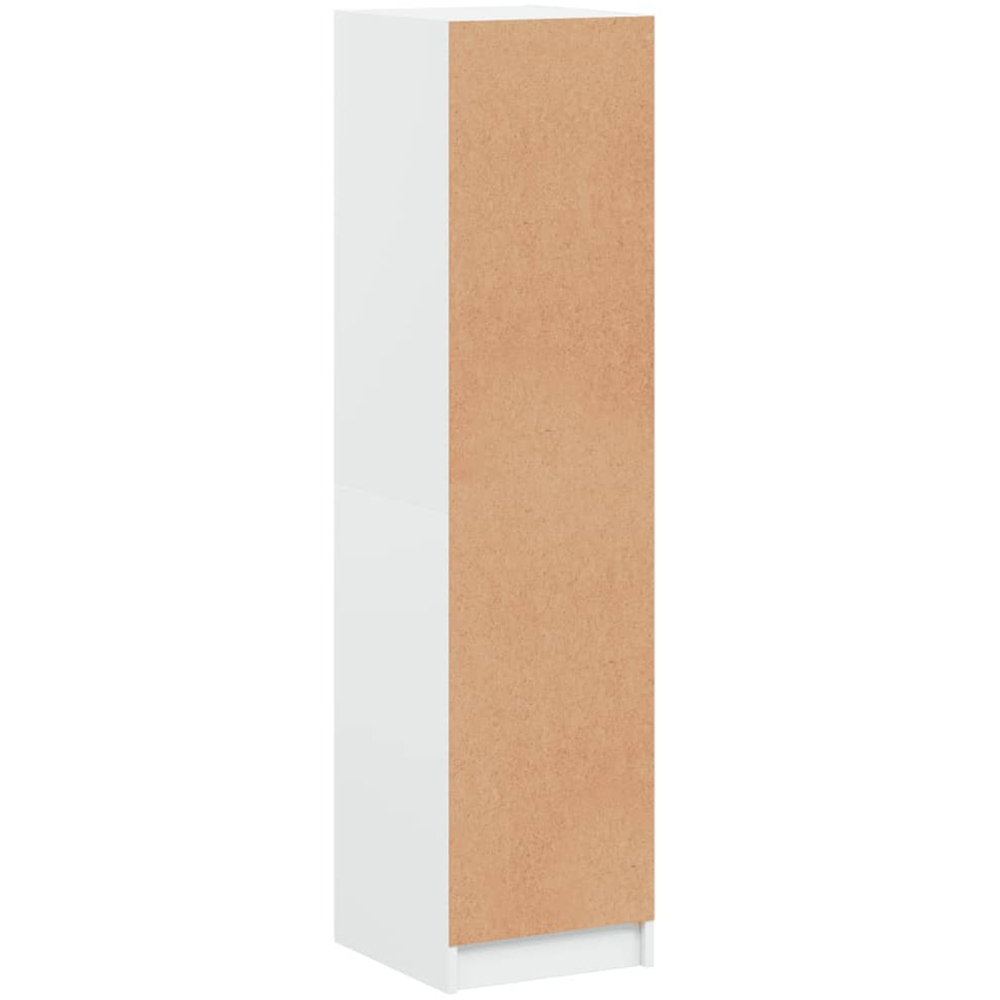 vidaXL 2 Glass Door White Highboard Image 6
