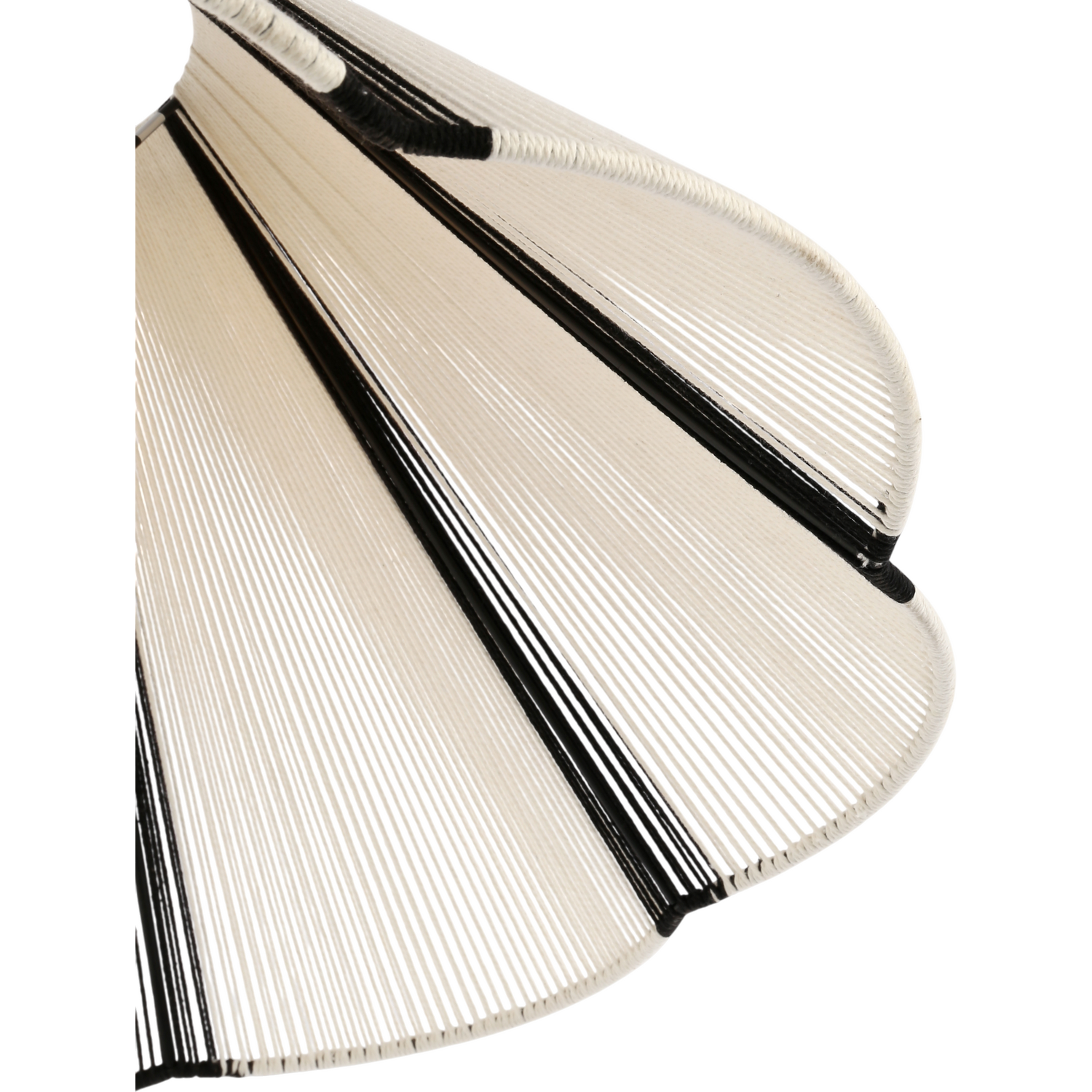 Stripey String Effect Shade Monochrome Image 3