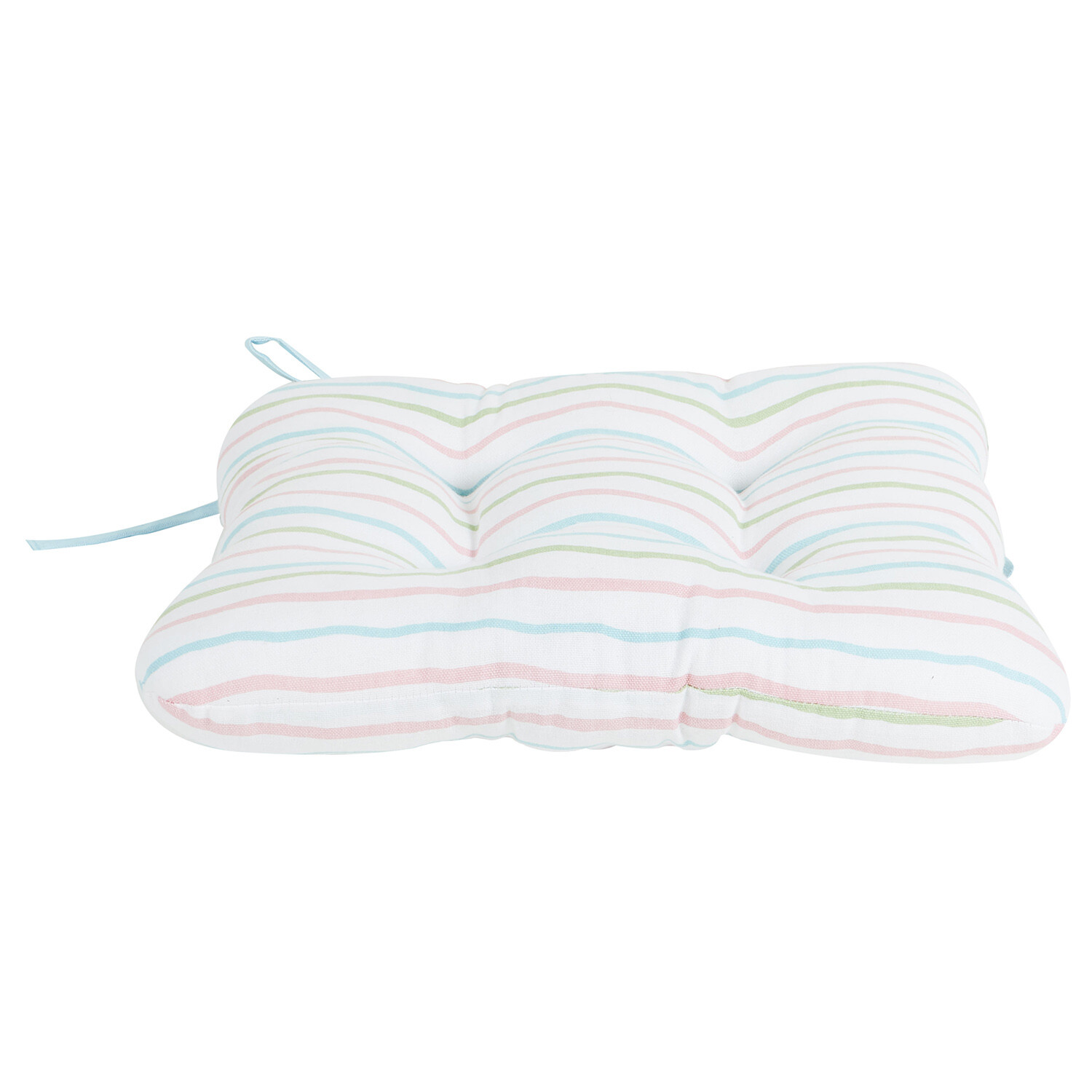 Pastel Wave Seat Pad - Multicolour Image 3