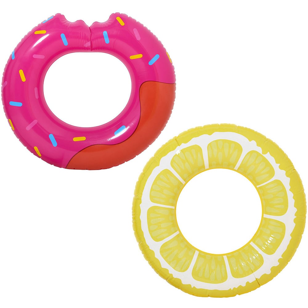Food Shaped Swim Ring - Multicolour Image 1