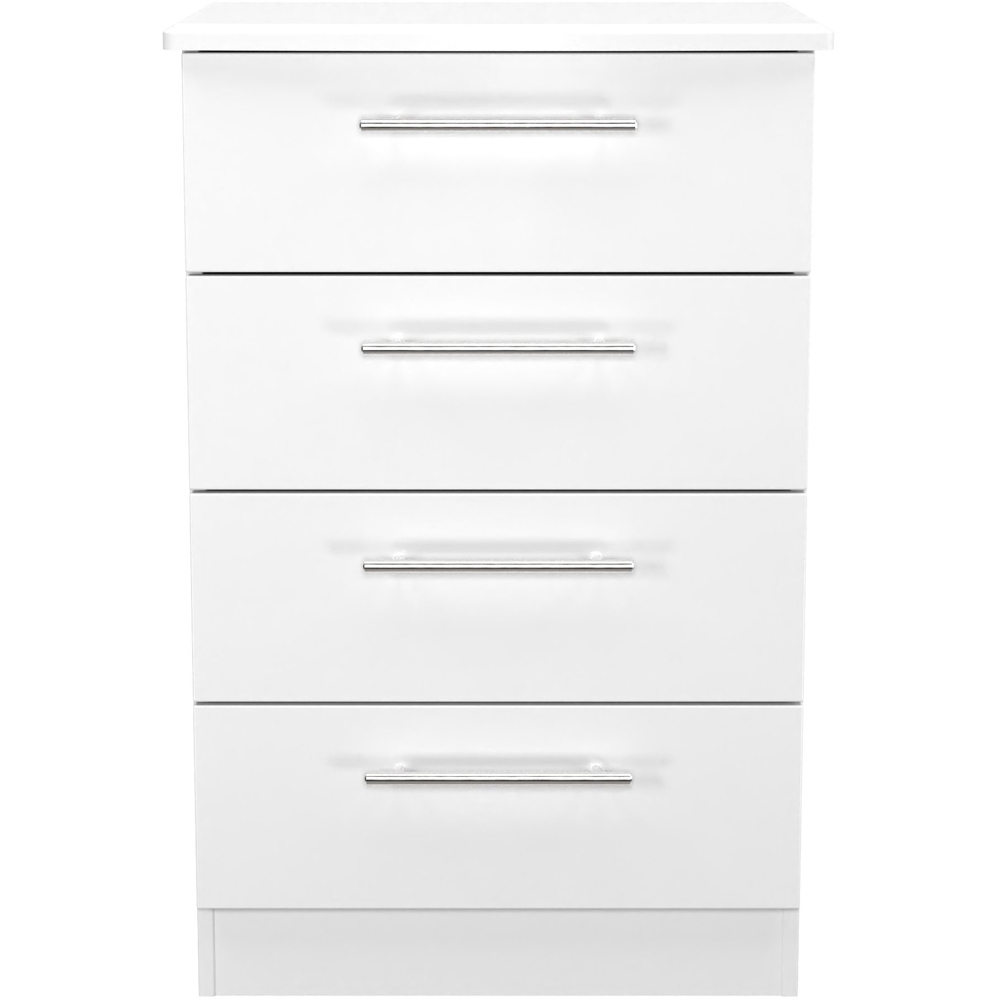 Crowndale Sherwood 4 Drawer Porcelain Matt Chest of Drawers Image 2
