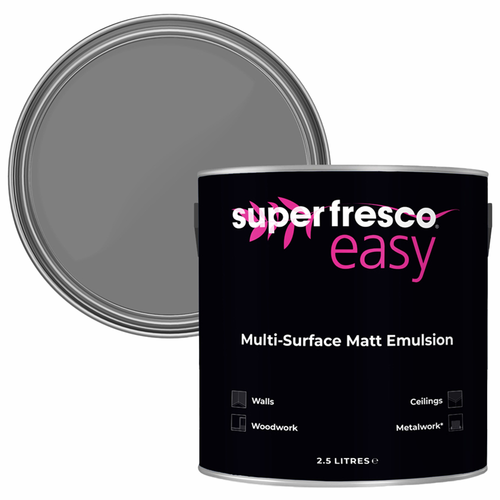 Superfresco Easy In The City Multi-Surface Matt Emulsion Paint 2.5L Image 1