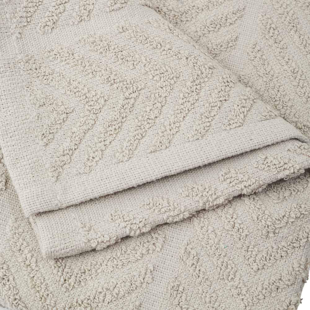 Wilko Mint and Cream Tea Towels 5pk Wilko