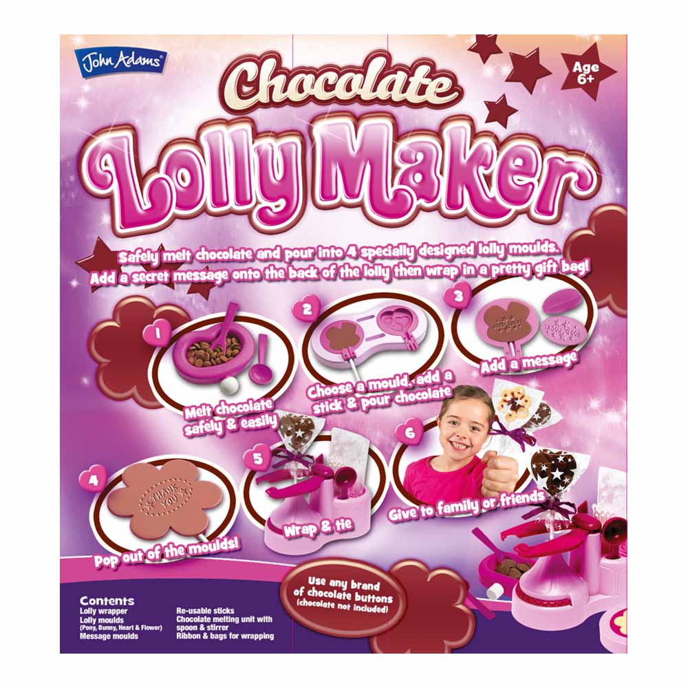Chocolate Lolly Maker Wilko