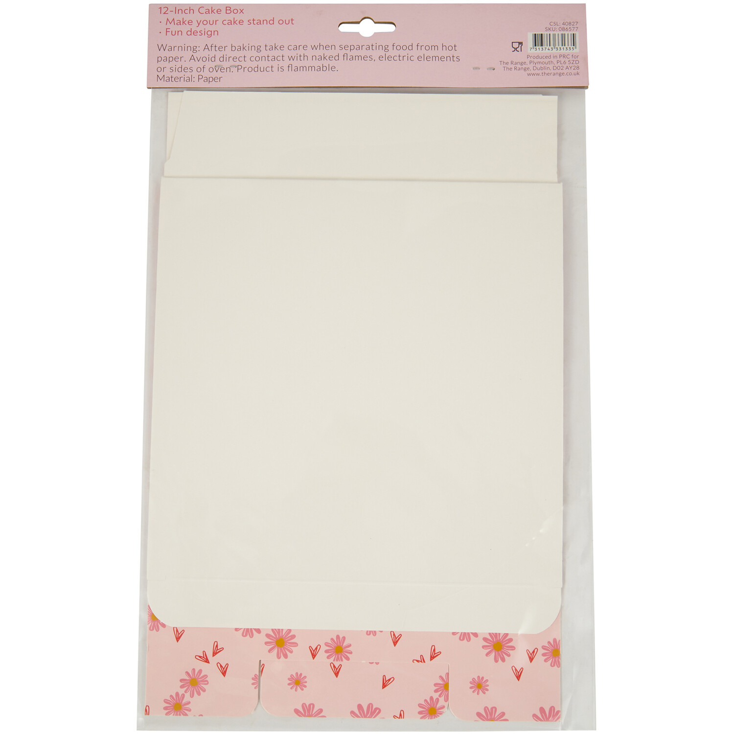 Daisy Daze Cake Box - Pink Image 4