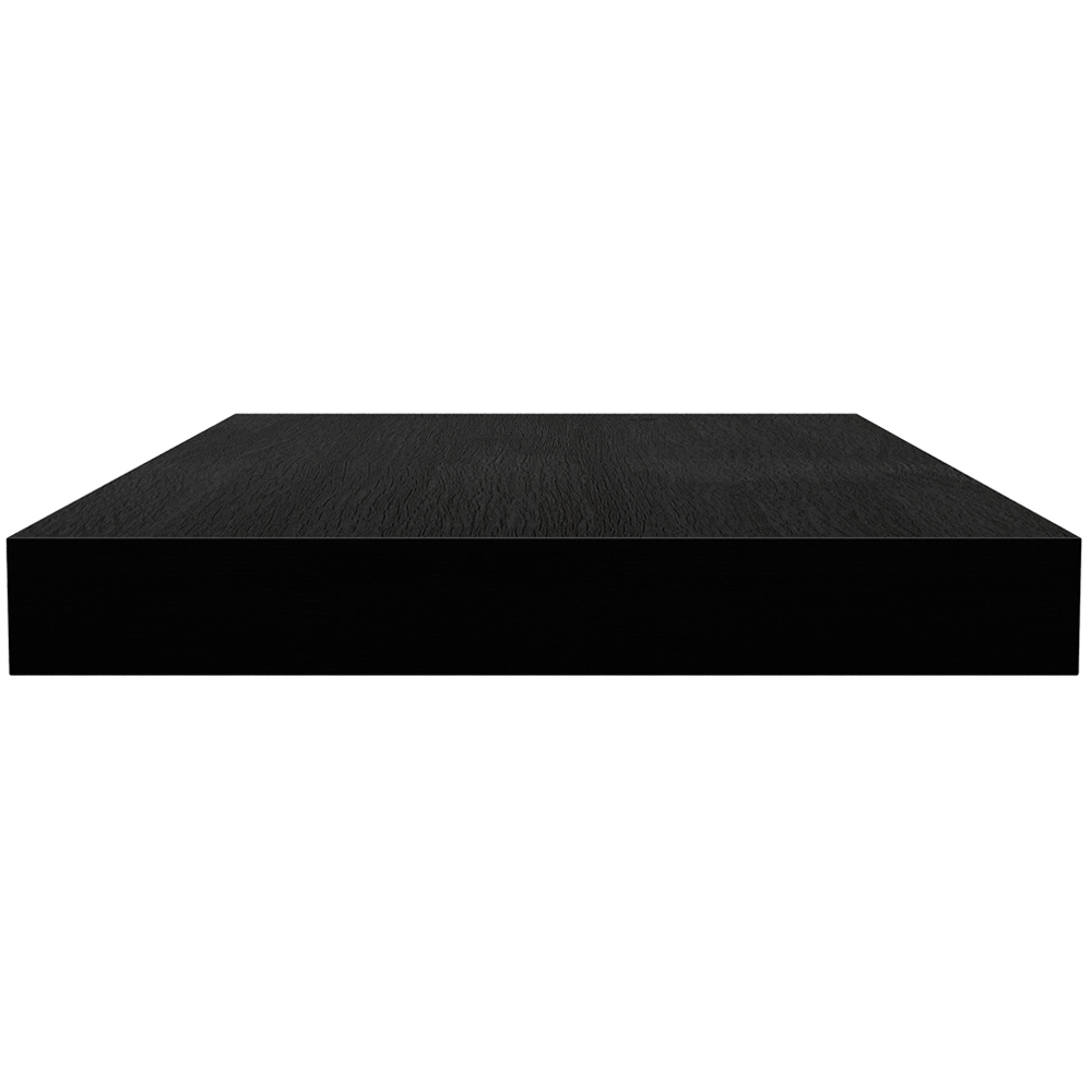 Homebase 60cm Black Ash Effect Floating Shelf 2 Pack Image 5