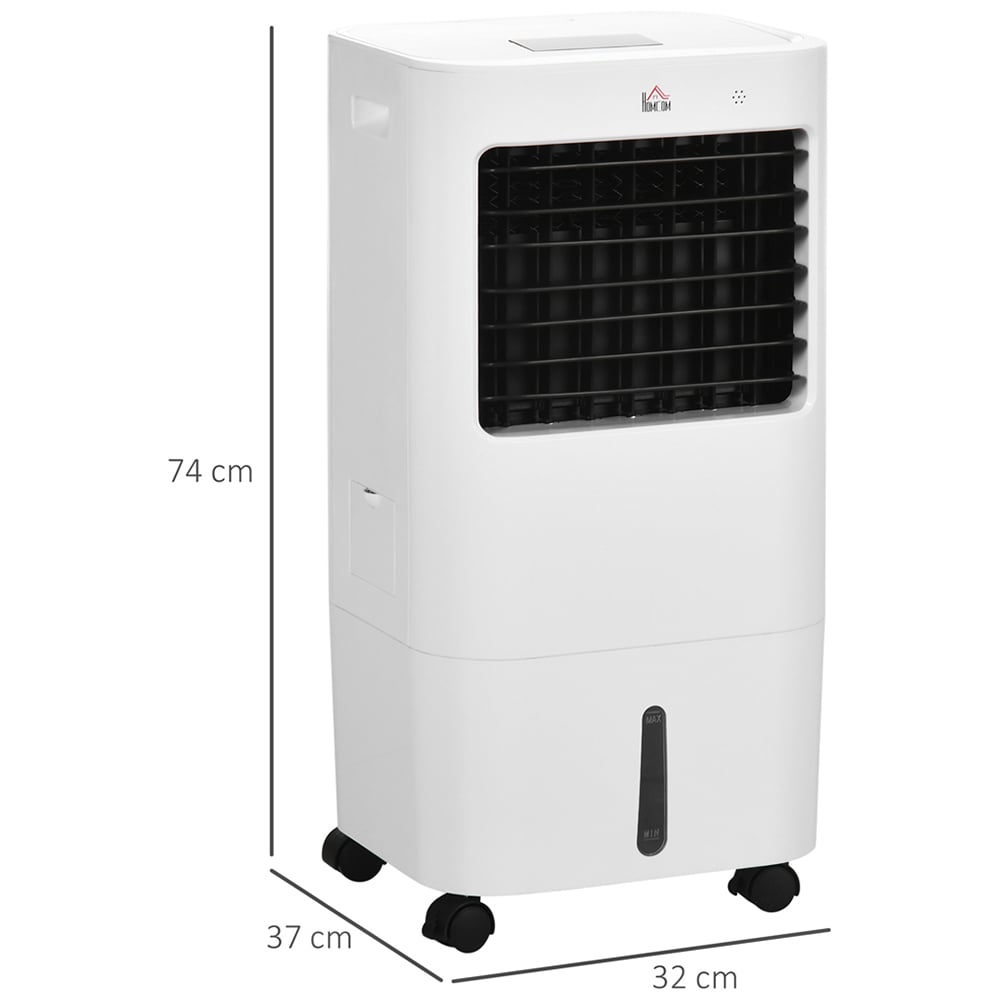 HOMCOM White Cooler Fan 15L Image 6