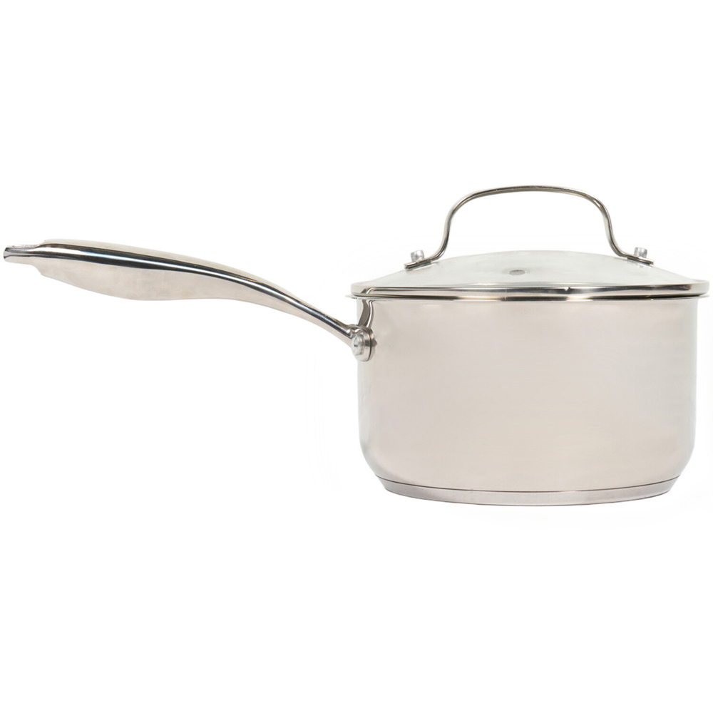 Aluminium Sauce Pan with Glass Lid Image 3