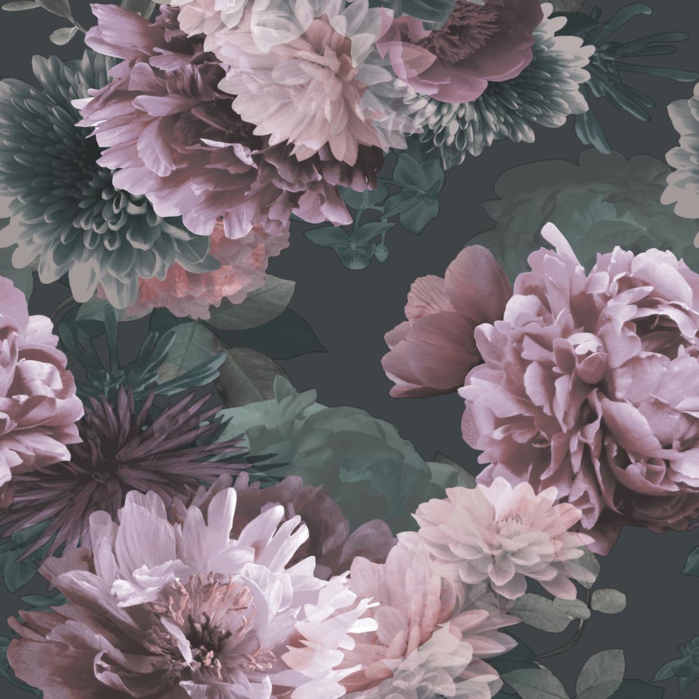 Lipsy Issey Green and Blush Wallpaper Image 1