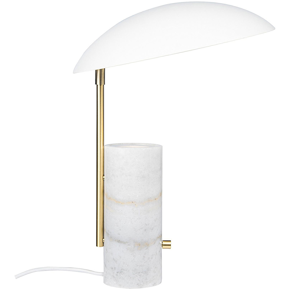 Nordlux Mademoiselles White Marble Base Table Lamp Image 5