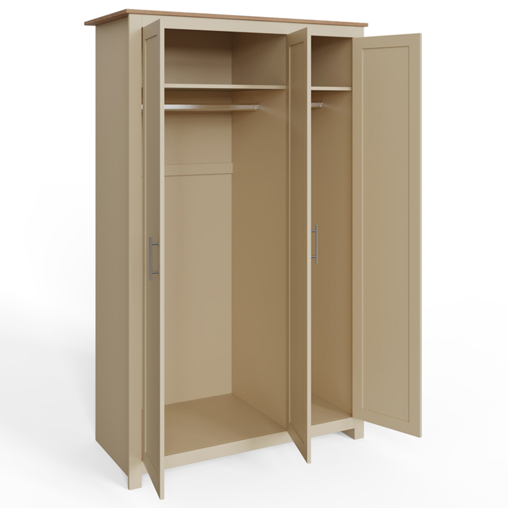 GFW Lancaster Cream 4 Piece Bedroom Furniture Set Image 4