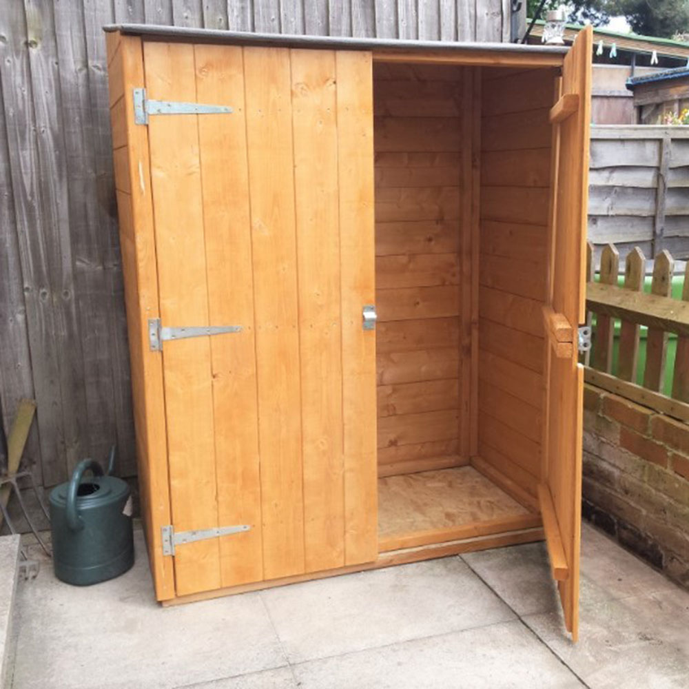 Shire 4 x 2ft Double Door Shiplap Tool Shed Image 3