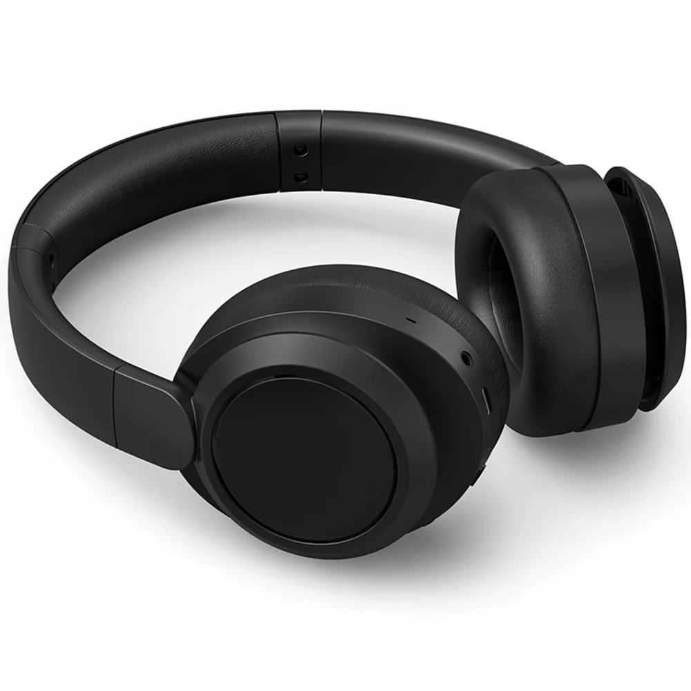 Philips 6000 Series TAH6509 Black Over-Ear Wireless Bluetooth Headphones Image 3