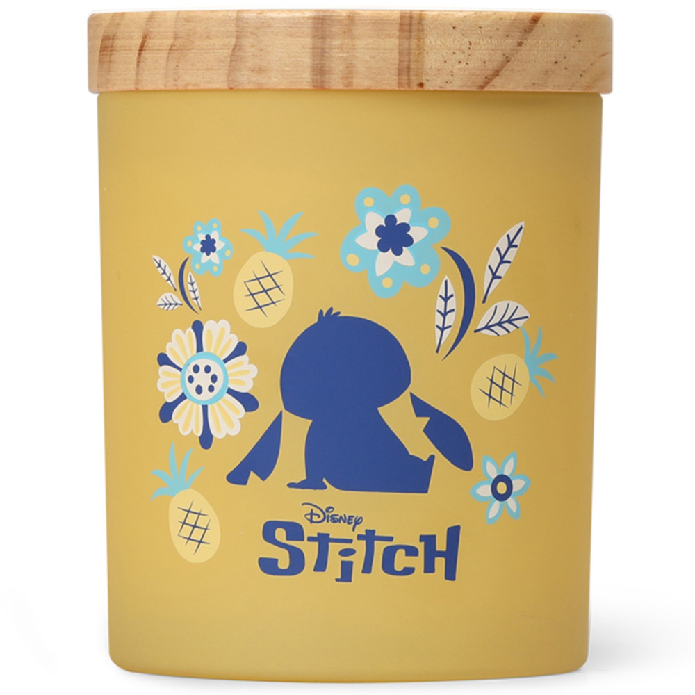 Disney Stitch Pineapple and Coconut Blossom Scented Candle 195g Image 3