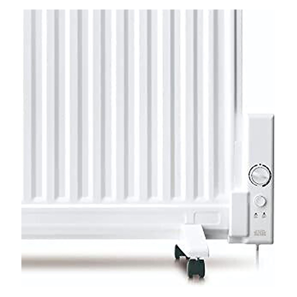 AMOS White Oil Filled Panel Heater 800W Image 2