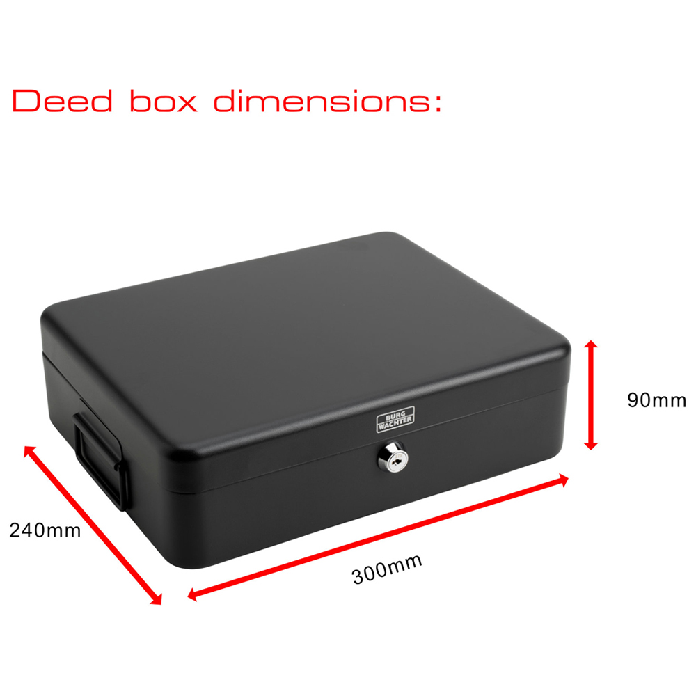 Burg-Wachter Deed Box 12 inch Image 4