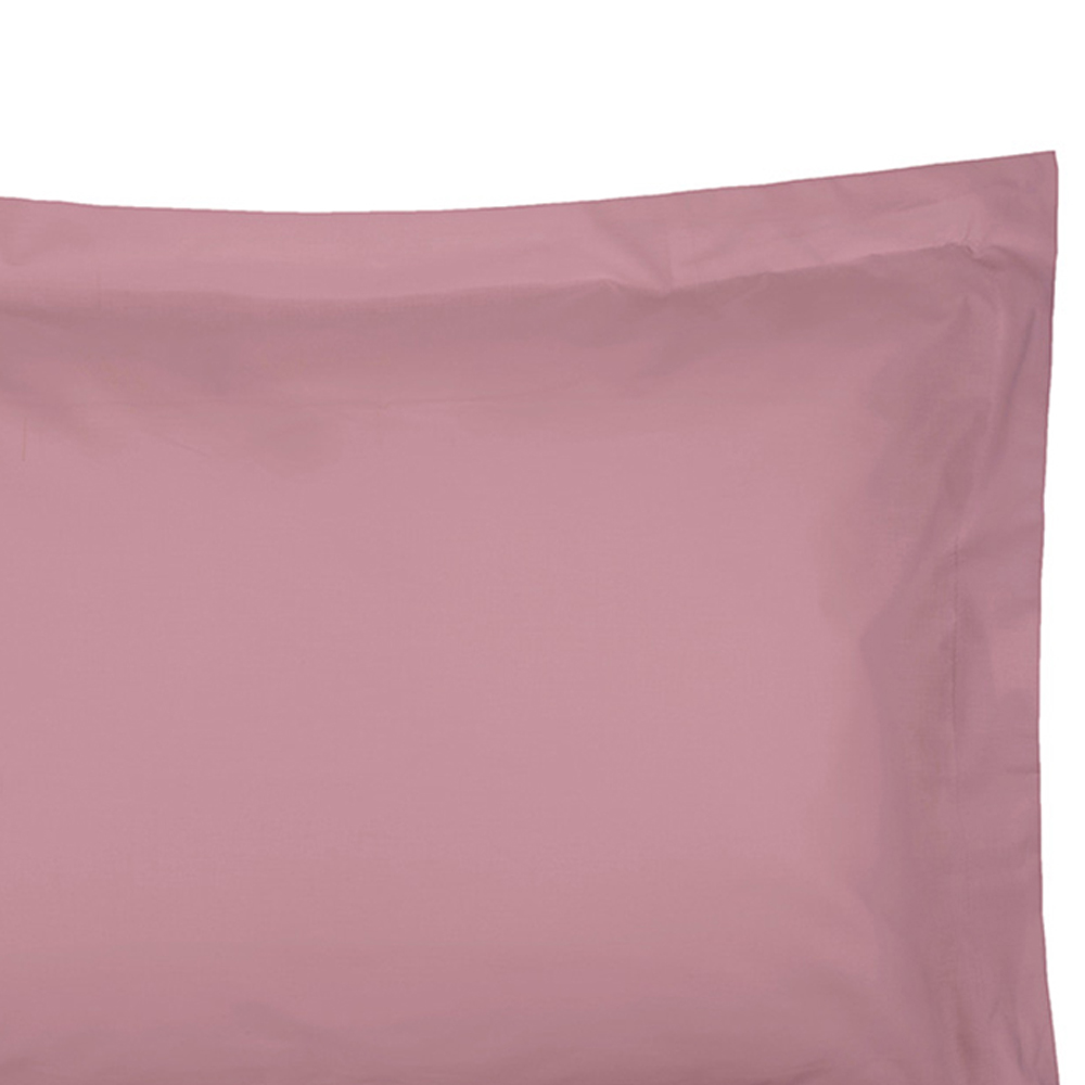 Serene Oxford Misty Rose Pillowcase Image 2