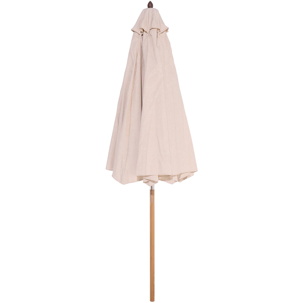 Rowlinson Ashdown Wooden Parasol 2.5m Image 3