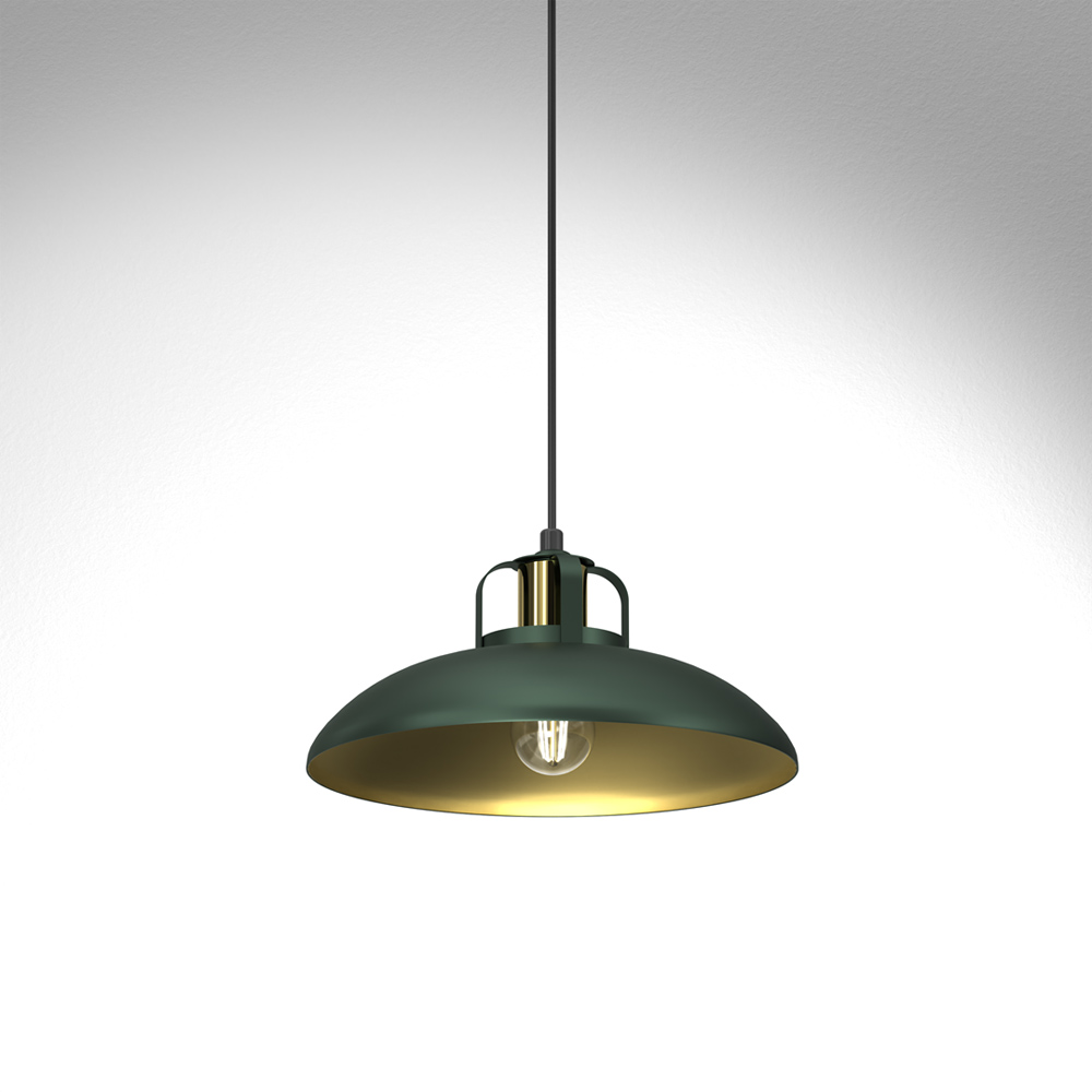 Milagro Felix Green Pendant Lamp 230V Image 2