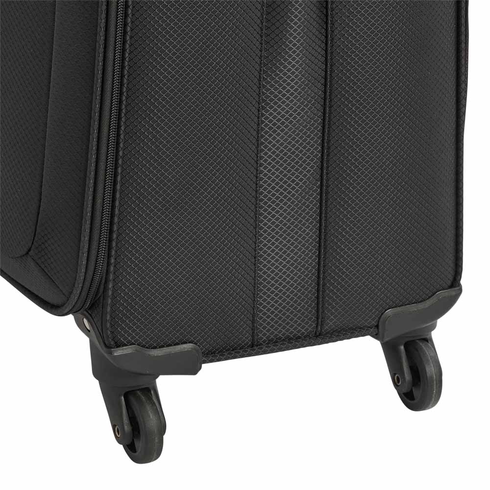 Wilko Ultralite Suitcase Black 30 inch Image 6